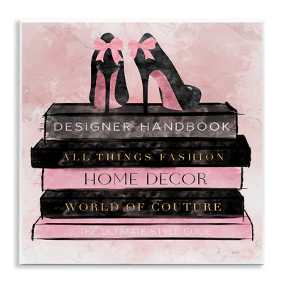 Plaque murale «All Things Fashion», par Natalie Carpentieri