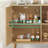 59"Wide Rattan Sideboard Buffet Cabinet with Hand-Woven Design,,Adjustable Shelves,Versatile Storage for Dining Room & Kitchen-1741382892