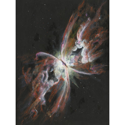 Telio Distant Nebula III by Michael Willett - Wrapped Canvas Print
