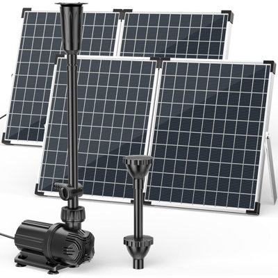 Ensemble de pompe de fontaine solaire 100W
