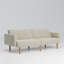Hewson 3 Seater Sofa Bed-122402221-122402216