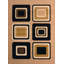 Tapis géométrique brun clair Elisavet-1041480684
