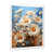 White Single Picture Framed