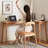 Luxury Modern All Solid Wood L-shaped Desk-347954626