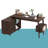 Muldowney L-Shaped Computer Desk