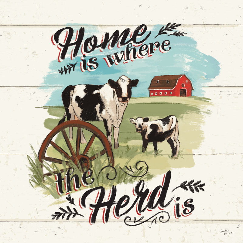 Farm Life II by Janelle Penner - Wrapped Canvas Print, 76cm H x 76cm W