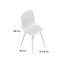 Pamela 47cm H Linen Upholstered Metal Side Chair-38381460