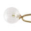 Plafonnier linéaire semi-encastré 6 lumières Modern Branch