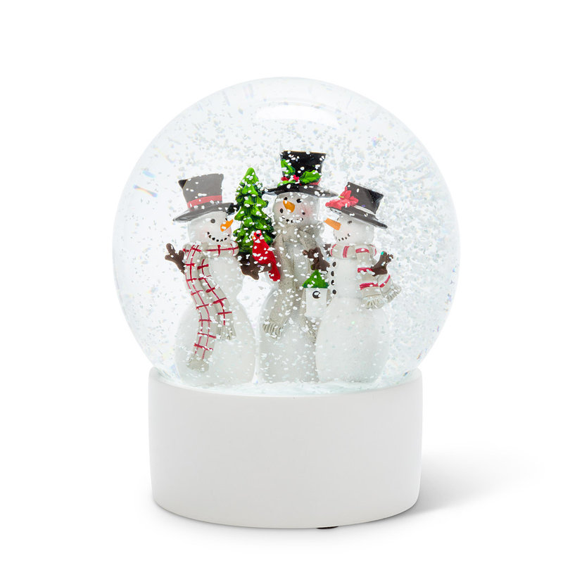 Boule à neige bonhomme de neige Trio