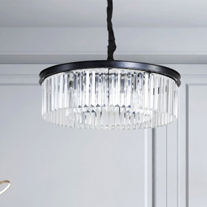 Alayasia 8 - Light Single Drum Chandelier