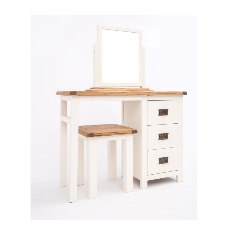 Abeale Dressing Table with Mirror