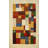 Vibrant Patchwork Gabbeh Style Rug 5x7 with Bold Geometric Patterns