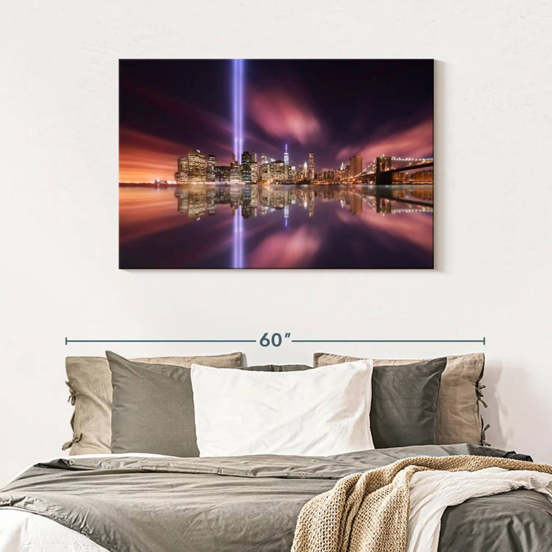 Sireci Ground Zero Skyline, 30" H x 45" W