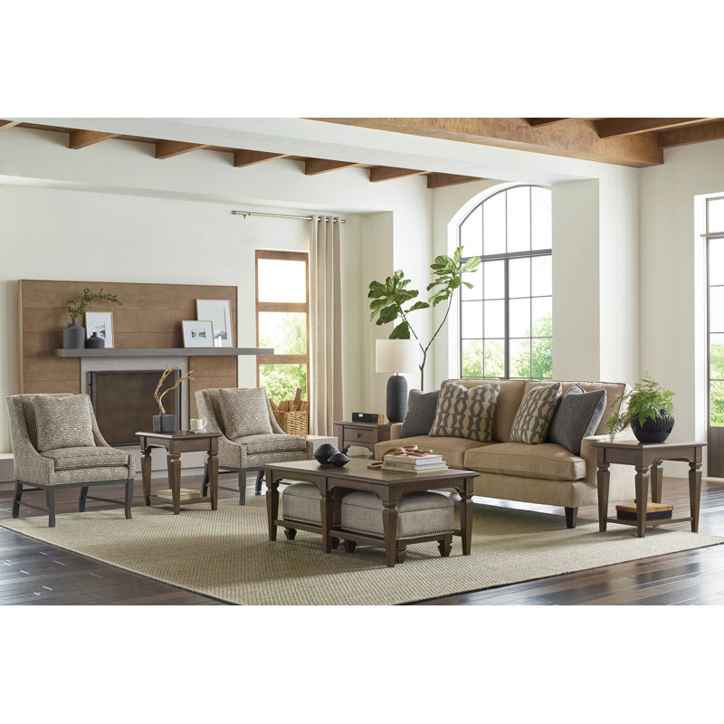 NESTING COFFEE TBL W/2 OTTOMANS - PACKAGE
