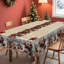 Nappe lavable en polyester de Noël