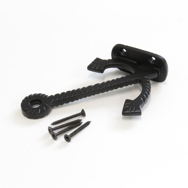 Iron Wall Wall Hook, Black