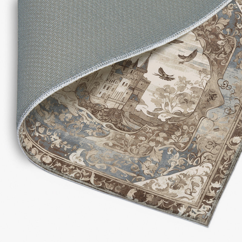 Throne’S Reach Indoor And Outdoor Area Rug, Rectangle 1'6" x 2'6"
