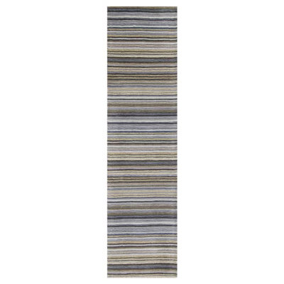 Abderdeen Hand Tufted Wool Grey/Light Bue/Taupe Rug
