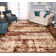 Kelson Abstract Red/Beige Area Rug