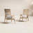 Anyston Solid Teak and Wicker Outdoor Lounge Chairs-1364449644