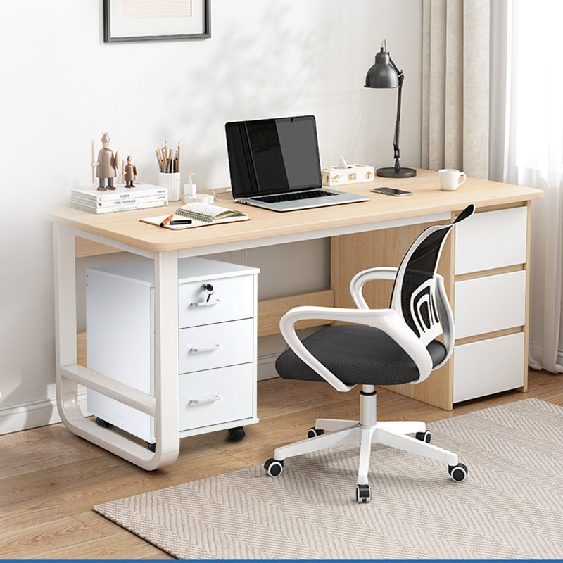 40cm Wide 3 -Drawer Mobile File Cabinet, White