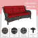Anahit 73'' Polyethylene (PE) Wicker Outdoor Patio Sofa