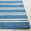 Tapis rayé en laine et coton touffeté à la main Mclaughlin-826728053