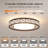 Chic Iron Bird's Nest LED Ceiling Light 5-Class Dimmble-414846236-414846239