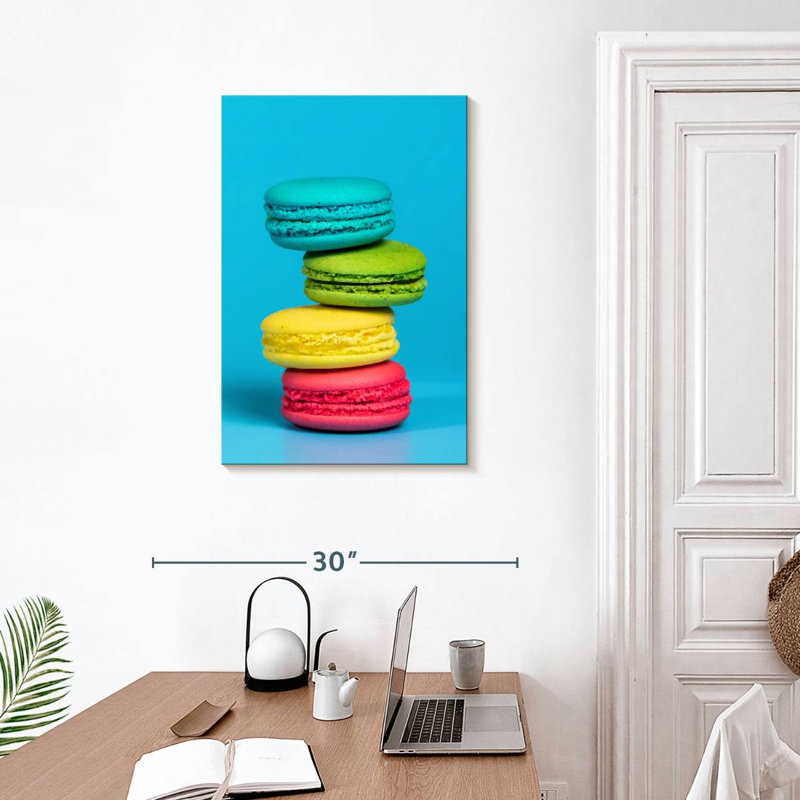 Stacked French Macarons, 30" H x 20" W