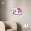 Décoration murale colorée en acrylique «Rolling in Love» par Art Remedy, prête à être accrochée-826871937