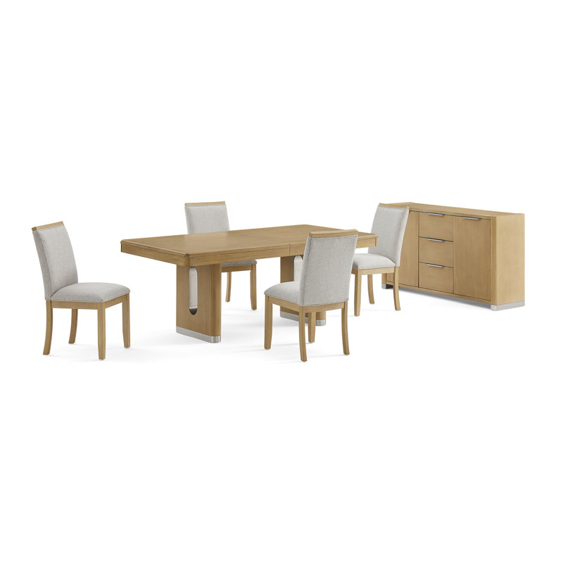 Ensemble table et chaises de salle à manger 5 pièces Morgan, 5 Pieces: Table, 4 Chairs