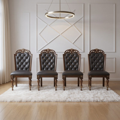 Ensemble de 4 chaises d'appoint Maximus