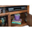 Meuble télé 72 po pour téléviseur de 85 po ou moins, aucun assemblage requis, finition whisky