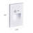  Hardwired White Motion Sensing Vertical Led Stair Light With Motion And Photocell Sensor