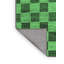 Tapis abstrait vert émeraude lavable à la machine 811-609967930