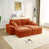 Tissu orange est en rupture de stock