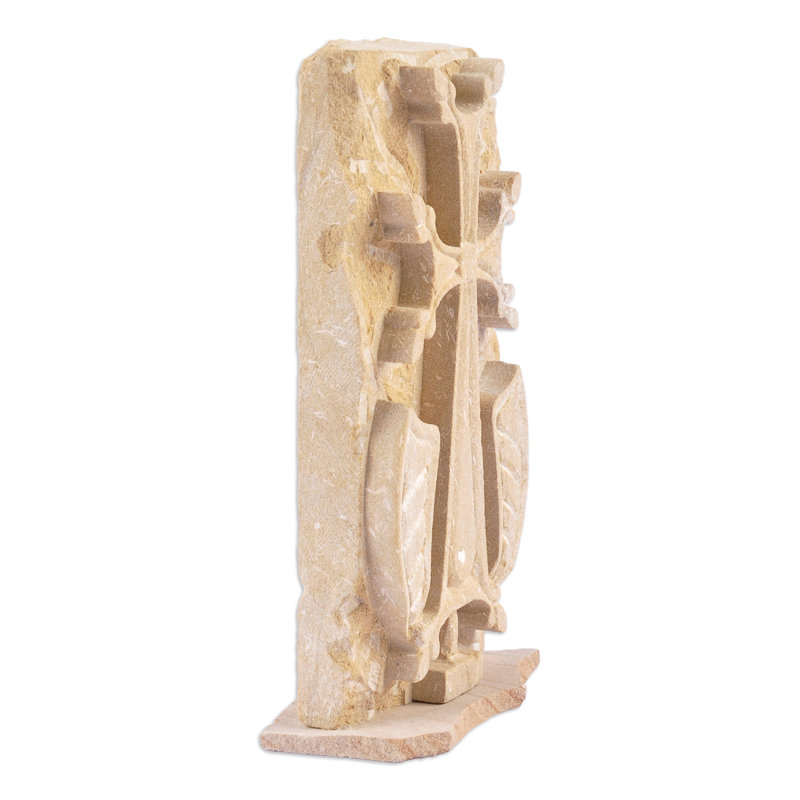 Grande sculpture croix celtique Crisette