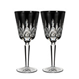 Lismore Black Goblet 9 fl oz