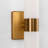 18 In 2-Light White Double Tube Wall Sconce ,Sleek Up And Down Light Fixture For Bathroom, Bedroom-1370455425