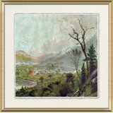 On Distant Hills II Painting