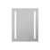 30 Inch H Recessed or Surface LED Mirror Cabinet With Defogger And Adjustable Shelves