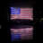 American Flag Net Lights - 384 LED String Lights, Led Flag Net Light