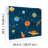 Solar System Blue Outer Space Wallpaper