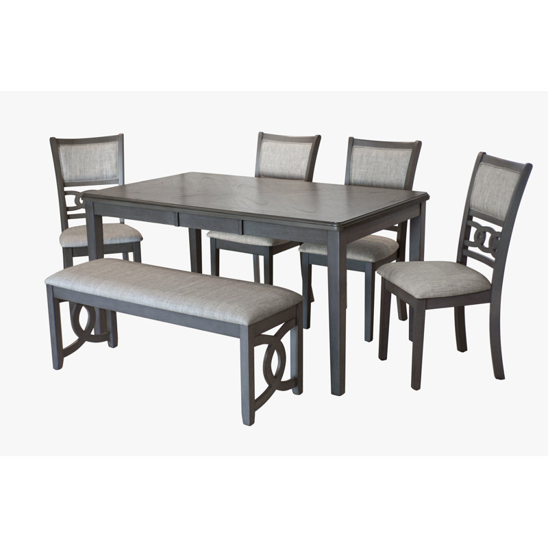 Ensemble repas pour 6 personnes Ziemer Mayenne, Gris/Ivoire