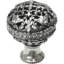 Juliane Grace large knob full round with Swarovski Clear Crystalsin Platinum-1849152780
