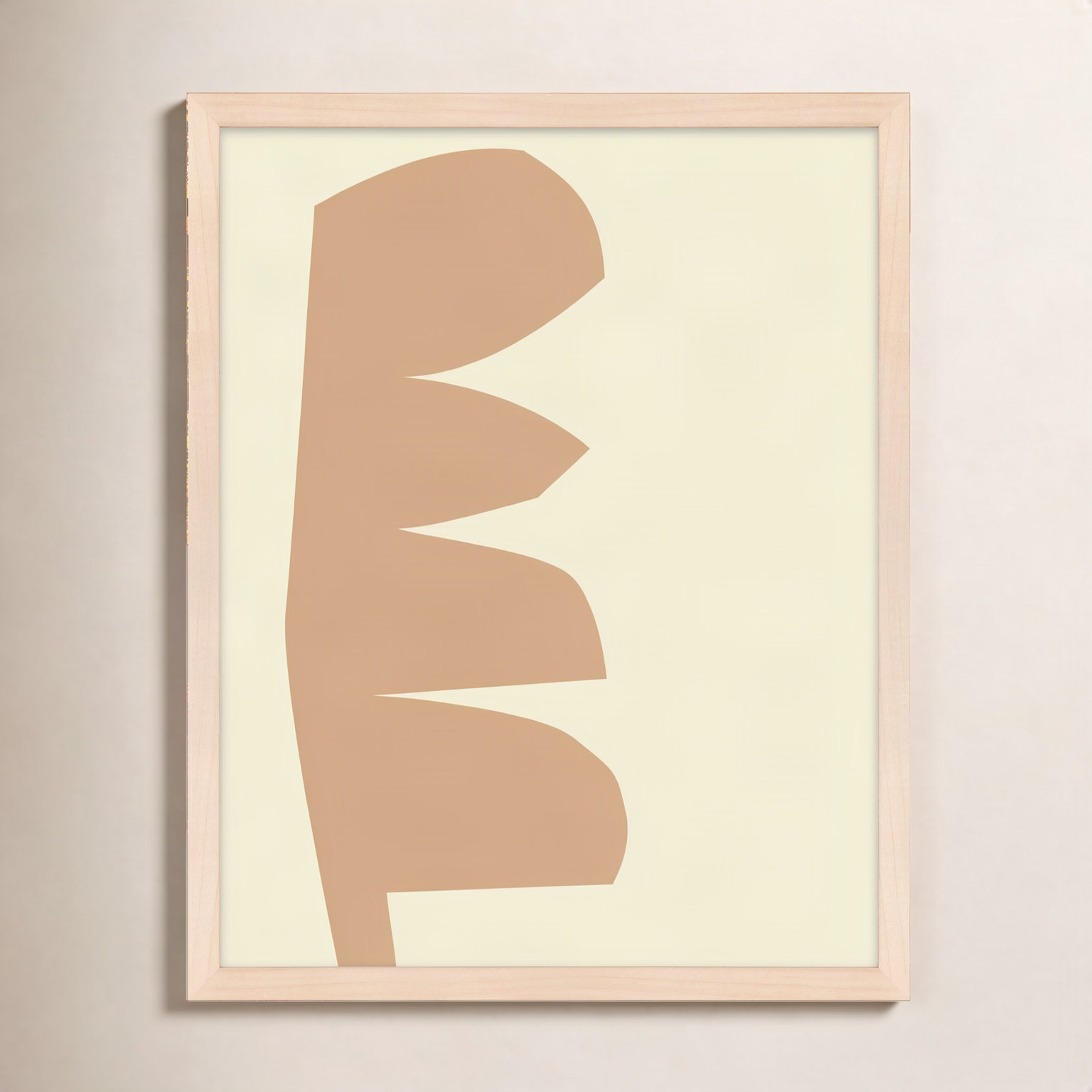 Component 2 by Michael Kempen, 25"H x 20"W x 1.25"D, Maple Framed
