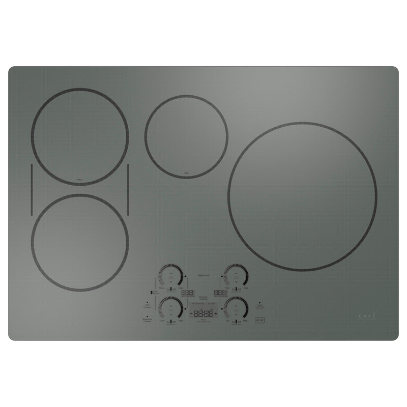Café 30" Electric Cooktop with 4 Elements, Stainless Steel