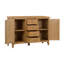 Censu Oak 4 Drawer Sideboard