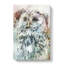 Tawny Owl In Abstract - Wrapped Canvas-55341715