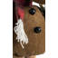Figurine de renne extensible